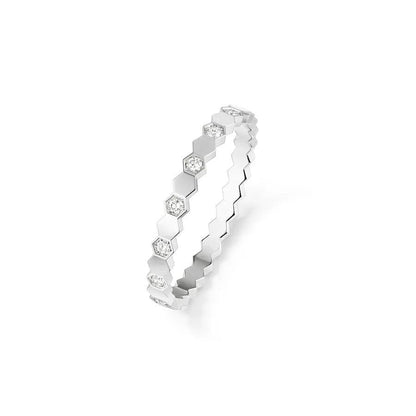 [AURORA] BIENENLIEBE RING SILBER DIAMANT