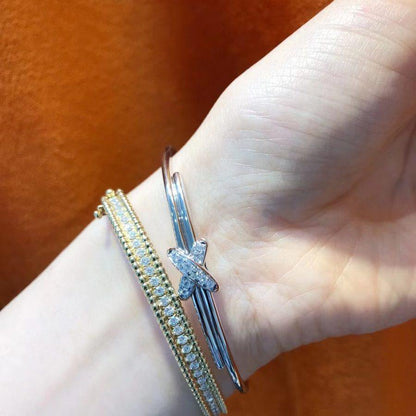 [AURORA]JEUX DE ARMBAND SILBER DIAMANTEN