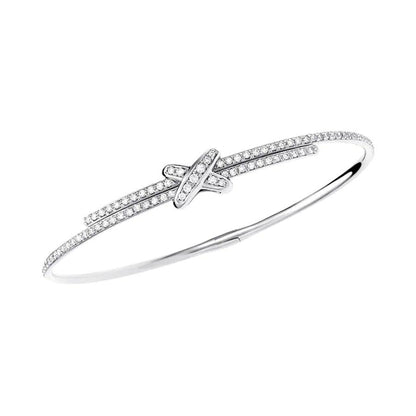 [AURORA]JEUX DE ARMBAND DIAMANTEN SILBER