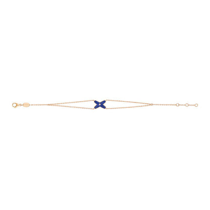 [AURORA]JEUX ARMBAND BLAUER ACHAT ROTGOLD 1 DIAMANT