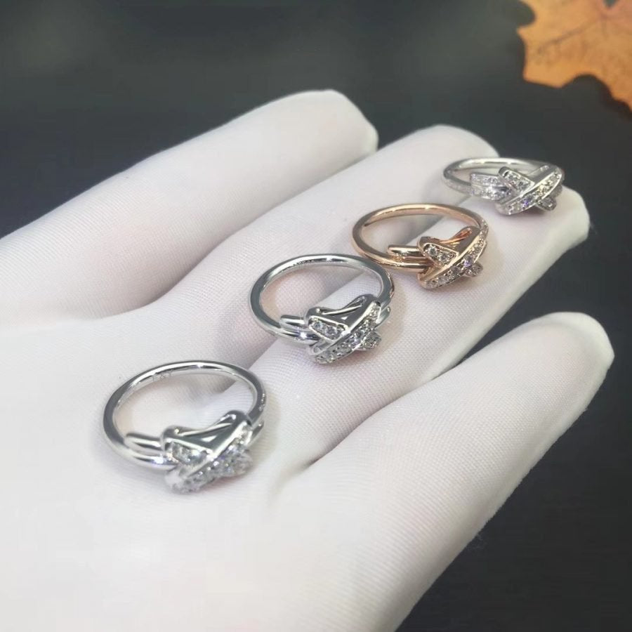 [AURORA]JEUX DE SILVER DIAMOND RING