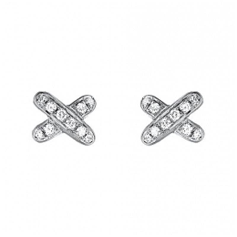 [AURORA]JEUX DE DIAMOND EARRINGS