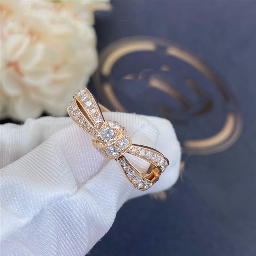 [AURORA]LIENS ROSÉGOLD-DIAMANTRING