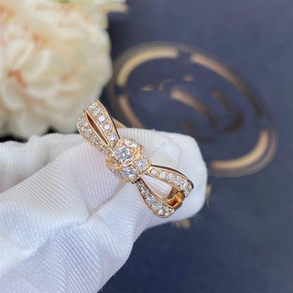 [AURORA]LIENS ROSÉGOLD-DIAMANTRING