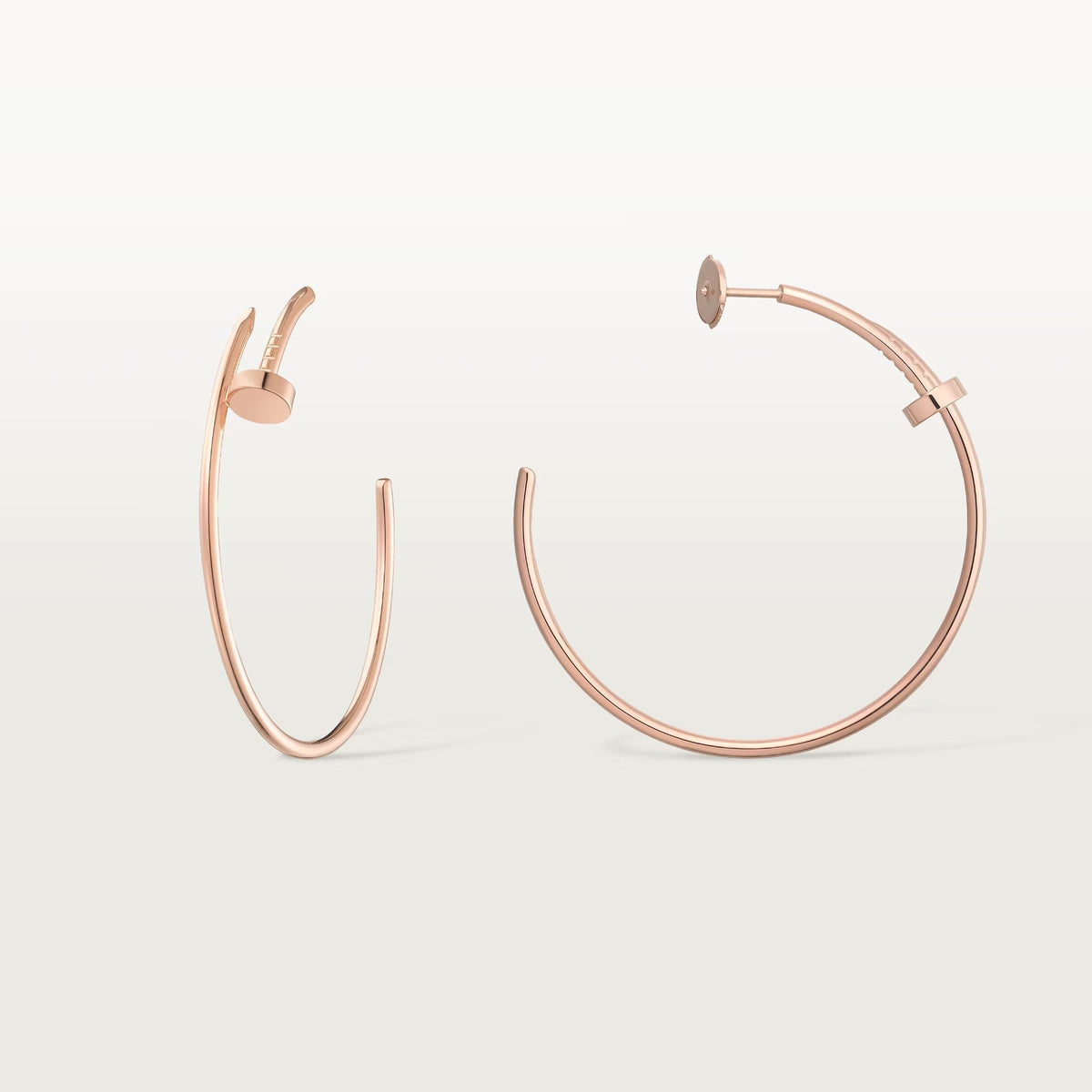 [AURORA]JUSTE NO DIAMOND LARGE EARRINGS