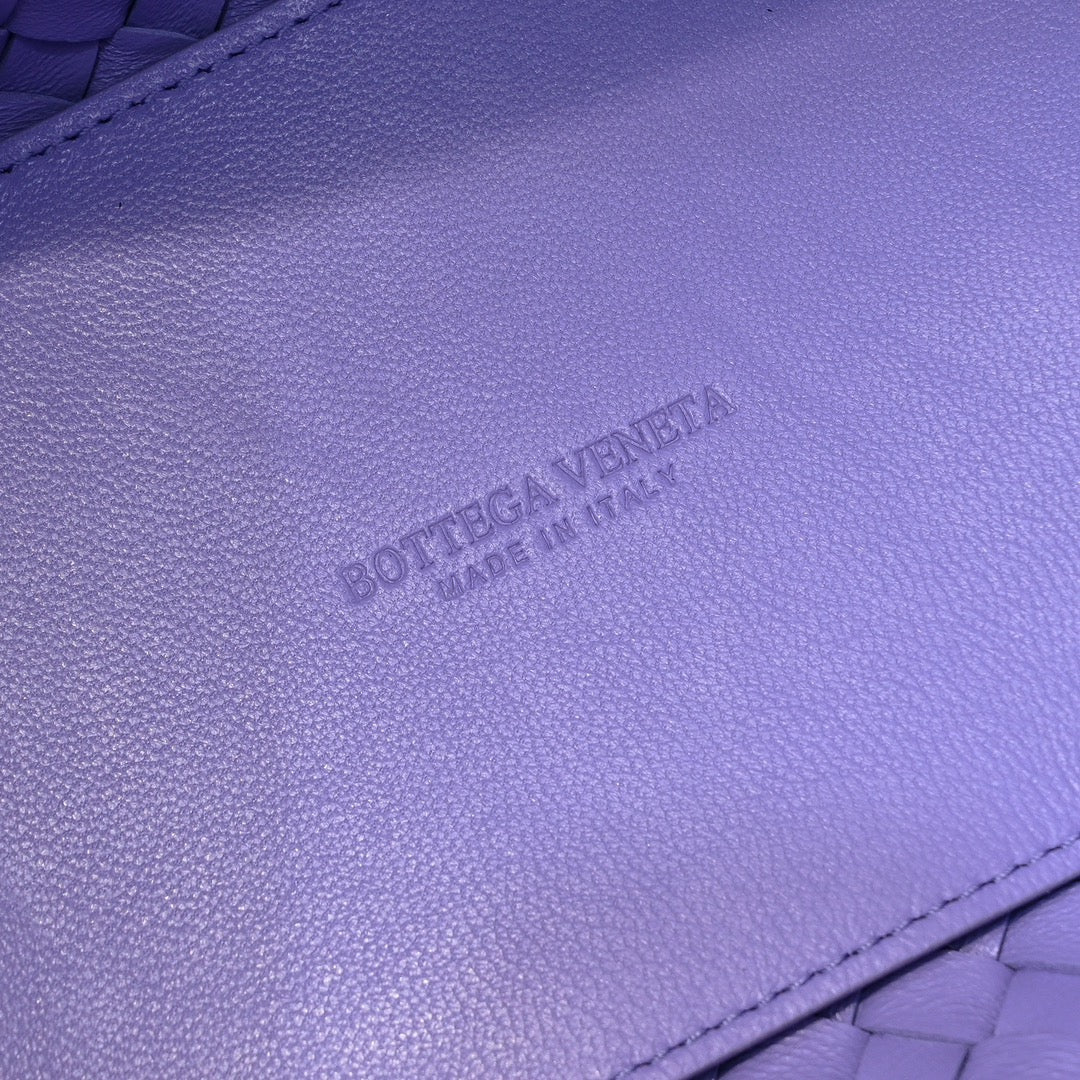 Mini Cabat 20cm Purple Lambskin Ghw