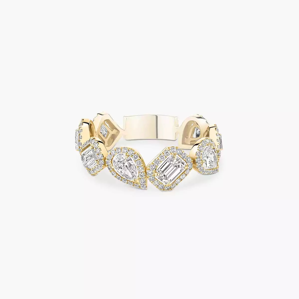 [AURORA]Diamond Wedding Ring My Twin