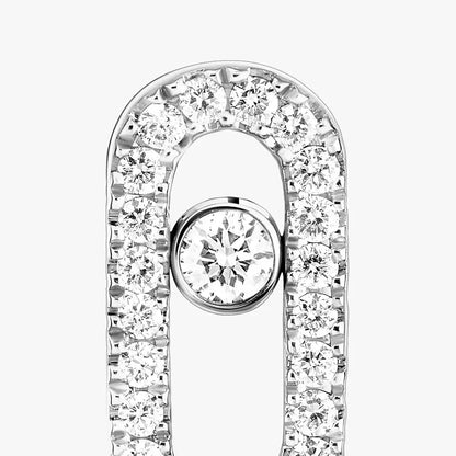 [AURORA]Move Uno Diamond Earrings