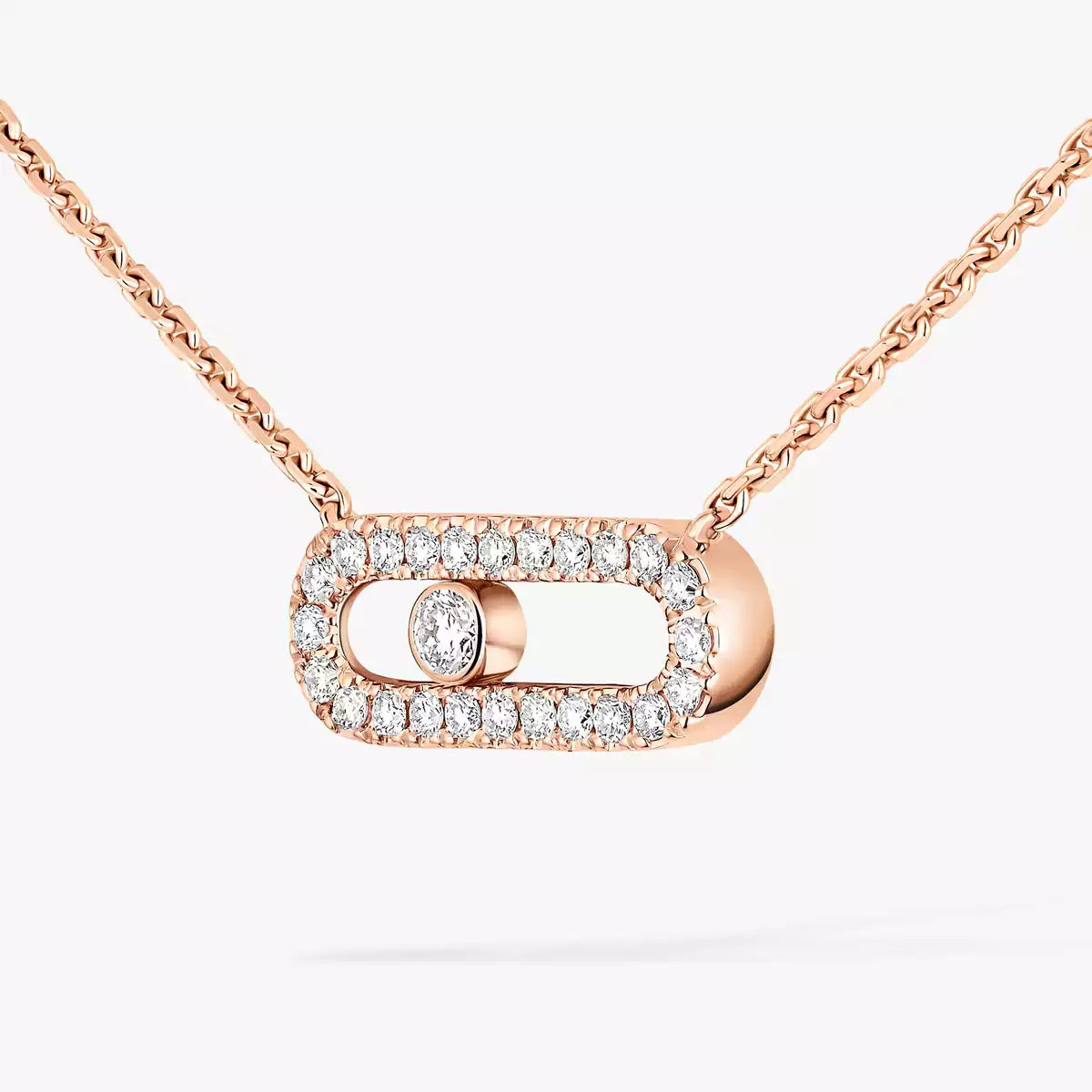 [AURORA]Diamond Necklace Move Uno
