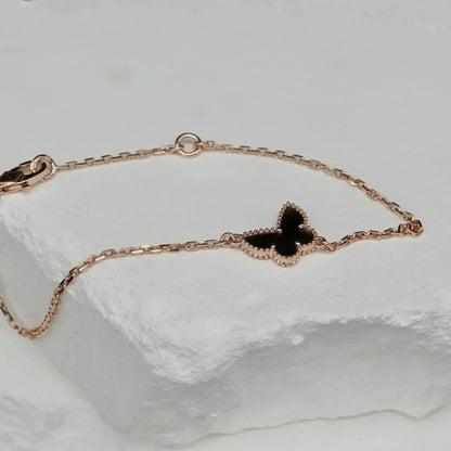 [basloveJW]BUTTERFLY ONYX SCHMETTERLINGSARMBAND